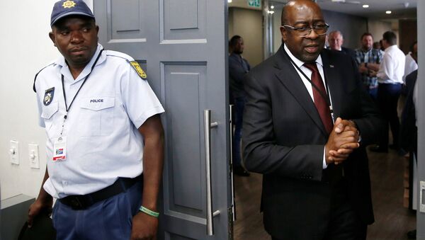 South African Finance Minister Nhlanhla Nene arrives to give evidence at the State Capture Inquiry - Sputnik International