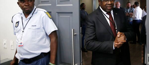 South African Finance Minister Nhlanhla Nene arrives to give evidence at the State Capture Inquiry - Sputnik International