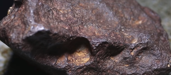 A 22-pound iron meteorite found in central Michigan that may be worth $100,000 A 22-pound iron meteorite found in central Michigan that may be worth $100,000 - Sputnik International