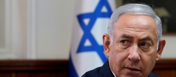 Israeli Prime Minister Benjamin Netanyahu attends the weekly cabinet meeting at the Prime Minister's office in Jerusalem September 5, 2018 Israeli Prime Minister Benjamin Netanyahu attends the weekly cabinet meeting at the Prime Minister's office in Jerusalem September 5, 2018 - Sputnik International