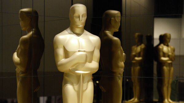 An Oscar statue is seen at the nominations announcement for the 87th Academy Awards in Beverly Hills, California January 15, 2015. - Sputnik International