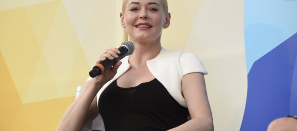 Actress and activist Rose McGowan Actress and activist Rose McGowan - Sputnik International