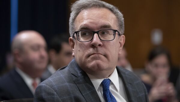 Andrew Wheeler, acting administrator of the Environmental Protection Agency, appears before the Senate Environment and Public Works Committee, on Capitol Hill in Washington, Wednesday, Aug. 1, 2018 - Sputnik International
