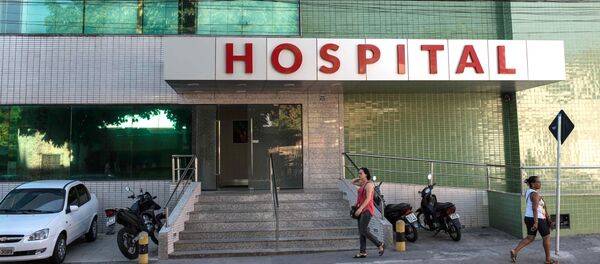 The facade of the Santa Helena hospital in Camaçari, Bahia, Brazil - Sputnik International