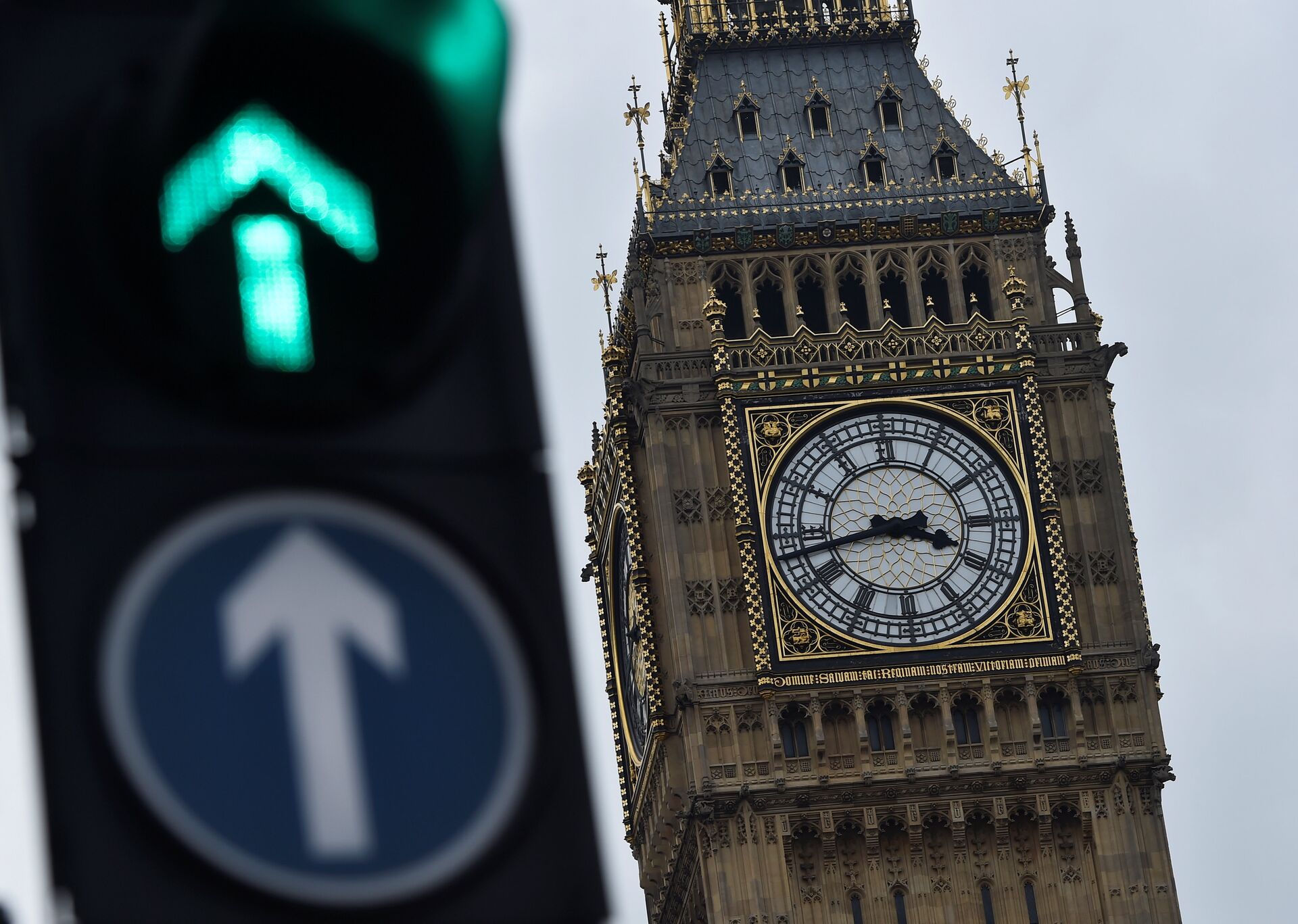 The Big Ben clocktower is seen in London, Britain, 12 March - Sputnik International, 1920, 18.04.2022