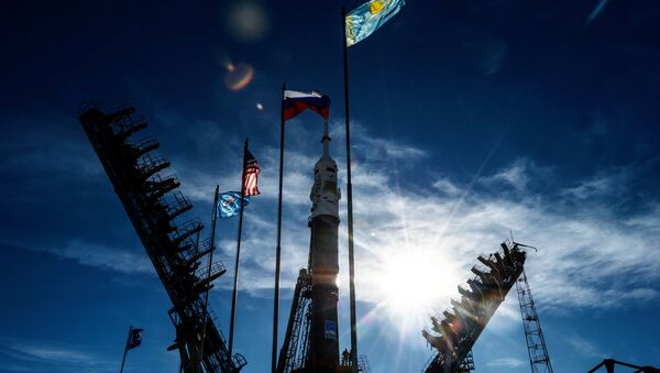 Soyuz MS-10 Launches to ISS from Baikonur Cosmodrome - Sputnik International