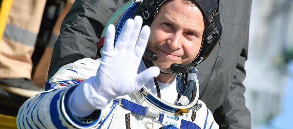 US astronaut Nick Hague Before Start From Baikonur Cosmodrome US astronaut Nick Hague Before Start From Baikonur Cosmodrome - Sputnik International