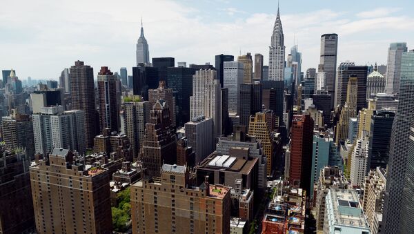 View of Manhattan May 12, 2014 from the United Nations headquarters building in New York - Sputnik International