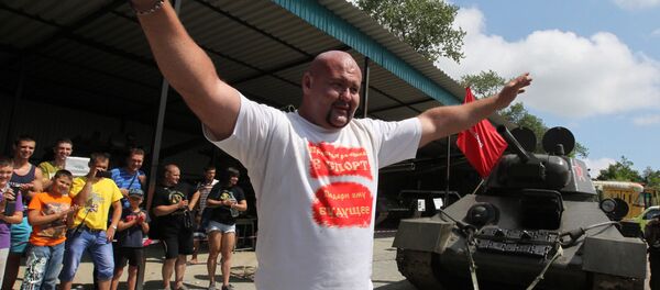 Meister in Powerlifting und Schwerathletik aus der fernöstlichen Region Primorije Iwan Sawkin Meister in Powerlifting und Schwerathletik aus der fernöstlichen Region Primorije Iwan Sawkin - Sputnik International