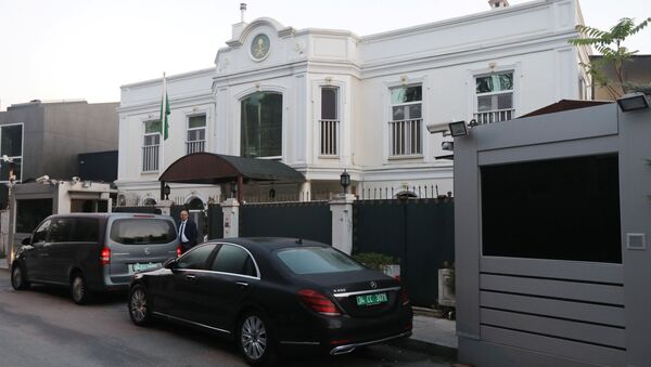 Residence of Saudi Arabia's Consul General Mohammad al-Otaibi is pictured in Istanbul - Sputnik International