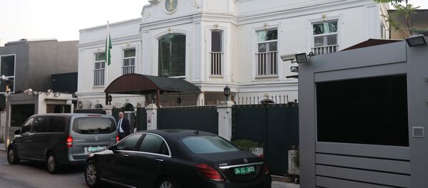 Residence of Saudi Arabia's Consul General Mohammad al-Otaibi is pictured in Istanbul - Sputnik International