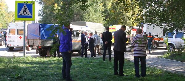 Blast in College in Kerch Blast in College in Kerch - Sputnik International