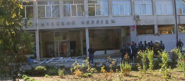 Blast in College in Kerch - Sputnik International
