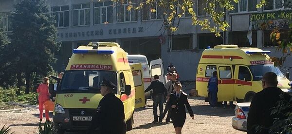 Blast at Kerch Polytechnic College Blast at Kerch Polytechnic College - Sputnik International