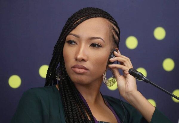 Danielle Hughes, a co-founder of Detroit Speaks nonprofit Danielle Hughes, a co-founder of Detroit Speaks nonprofit - Sputnik International