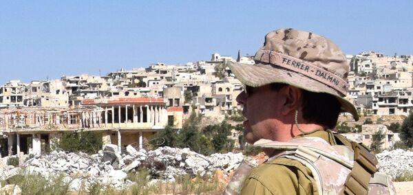 Augusto Ferrer-Dalmau Nieto in Aleppo - Sputnik International