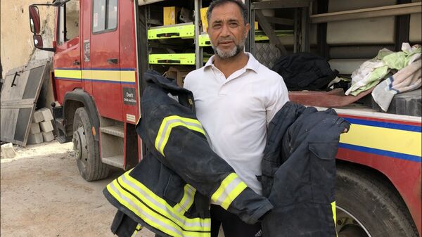 Former White Helmets Daraa chief Hassan Farouk Mohammed. Former White Helmets Daraa chief Hassan Farouk Mohammed. - Sputnik International