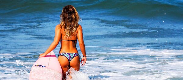 Surfing woman Surfing woman - Sputnik International