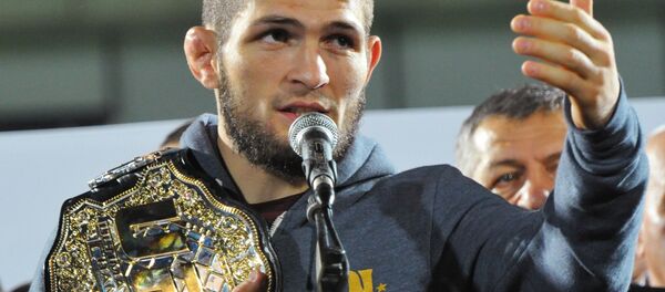 UFC lightweight champion Khabib Nurmagomedov - Sputnik International