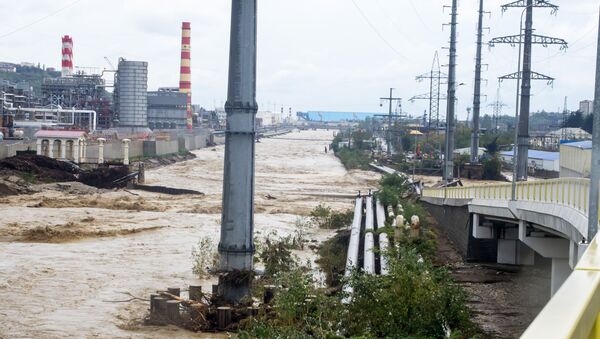 Flooding in Krasnodar region - Sputnik International