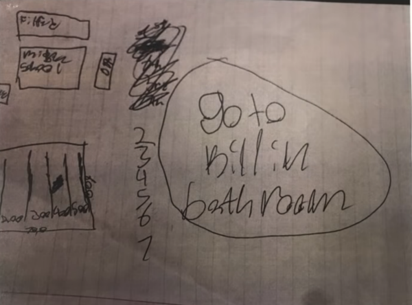 Portion of journal in which two Florida girls mapped out how they would kill their fellow classmates at Bartow Middle School - Sputnik International