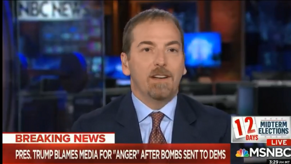 MSNBC host and Political Director Chuck Todd says Russia could be behind pipe bombs mailed to prominent Democrats. - Sputnik International