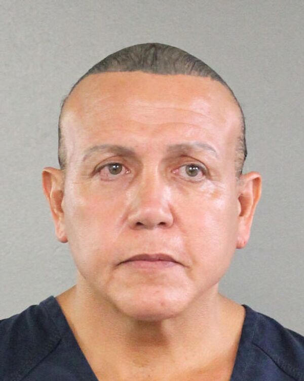 Cesar Altieri Sayoc is pictured in Ft. Lauderdale, Florida, U.S. in this handout booking photo Cesar Altieri Sayoc is pictured in Ft. Lauderdale, Florida, U.S. in this handout booking photo - Sputnik International