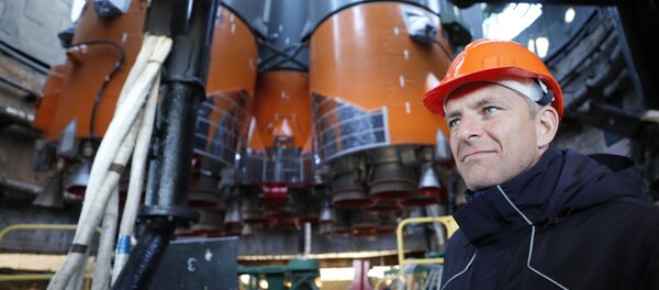 CSA astronaut David Saint Jacques at the Baikonur Cosmodrome, Kazakhstan, 09 October 2018 - Sputnik International