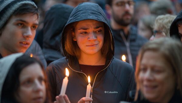 Vigil for Victims of Pittsburgh Synagogue - Sputnik International