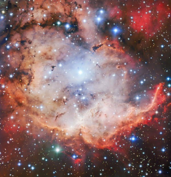 This vivid picture of an active star forming region — NGC 2467, otherwise known as the Skull and Crossbones nebula — is as sinister as it is beautiful. This vivid picture of an active star forming region — NGC 2467, otherwise known as the Skull and Crossbones nebula — is as sinister as it is beautiful. - Sputnik International