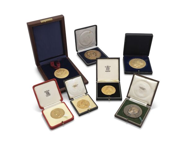 Hawking's medals and awards Stephen Hawking. 1975-1999 Estimate: GBP 10,000 - GBP 15,000; Includes The Albert Einstein Award for achievement in the natural sciences. - Sputnik International