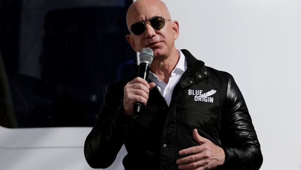 Amazon founder Jeff Bezos. File photo - Sputnik International