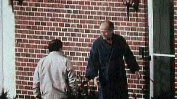 FBI surveillance photograph of the former Winter Hill Gang hierachy in the 1980s. Mob boss, James J. Bulger (right) and lieutenant Stephen Flemmi (left). - Sputnik International