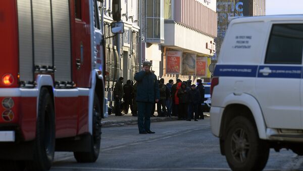    An explosion at FSB building in Arkhangelsk  - Sputnik International