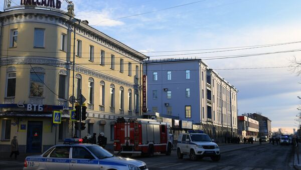 An explosion at FSB building in Arkhangelsk - Sputnik International