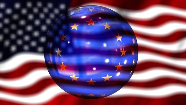 EU US flag - Sputnik International
