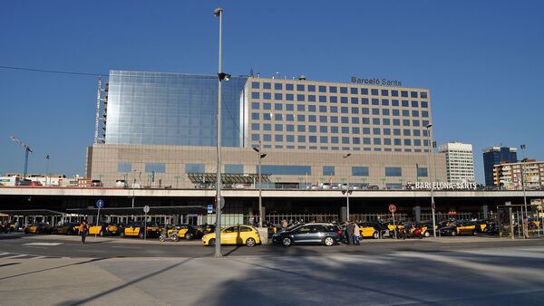 Barcelona Sants railway station - Sputnik International