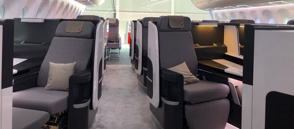 Photo of the Russian-Chinese aircraft CR929 project. - Sputnik International