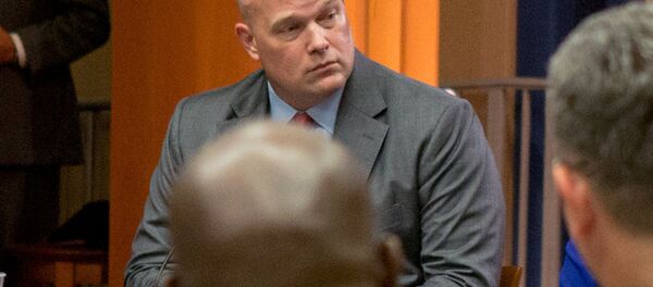 Chief of Staff to the Attorney General Matthew Whitaker attends a roundtable discussion with foreign liaison officers at the Justice Department in Washington, U.S., August 29, 2018. Chief of Staff to the Attorney General Matthew Whitaker attends a roundtable discussion with foreign liaison officers at the Justice Department in Washington, U.S., August 29, 2018. - Sputnik International