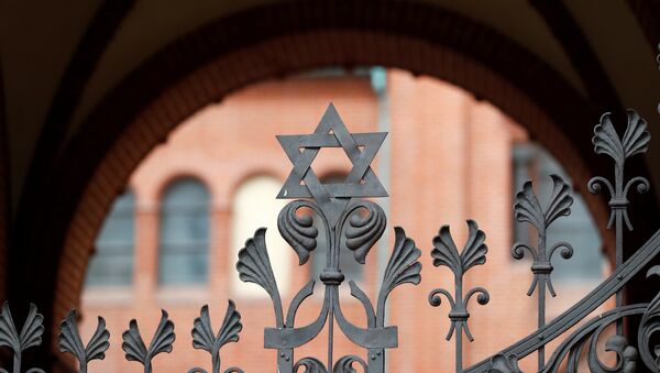 A part of a Rykestrasse Synagogue is pictured in Berlin - Sputnik International