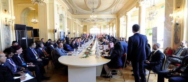 Participants attend the second day of the international conference on Libya in Palermo, Italy, November 13, 2018 Participants attend the second day of the international conference on Libya in Palermo, Italy, November 13, 2018 - Sputnik International
