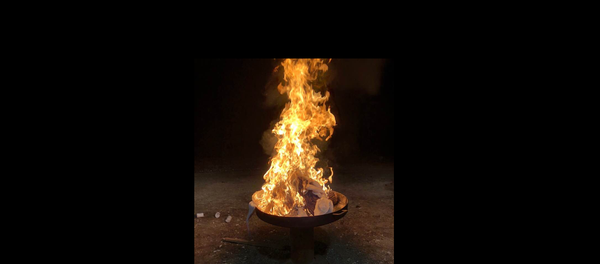 Burned wedding dress Burned wedding dress - Sputnik International