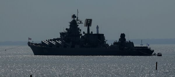 Missile cruiser Marshal Ustinov (File) Missile cruiser Marshal Ustinov (File) - Sputnik International