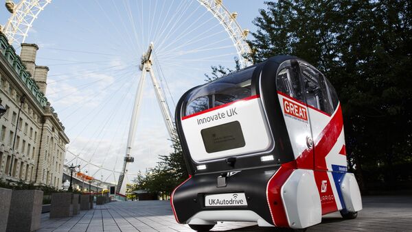 UK Autodrive Self-Driving Pod - Sputnik International