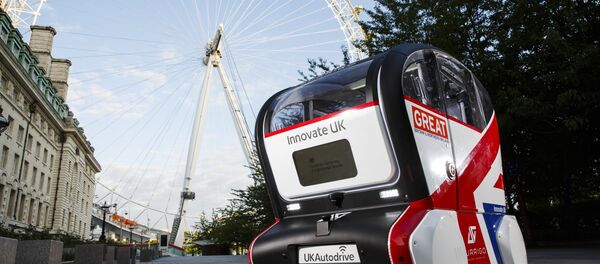 UK Autodrive Self-Driving Pod - Sputnik International