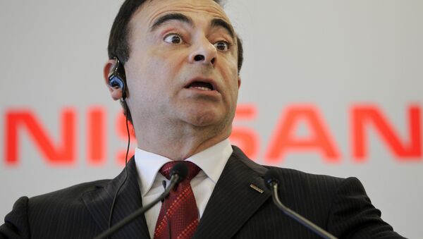 Nissan Motor Co. Chief Executive Carlos Ghosn - Sputnik International