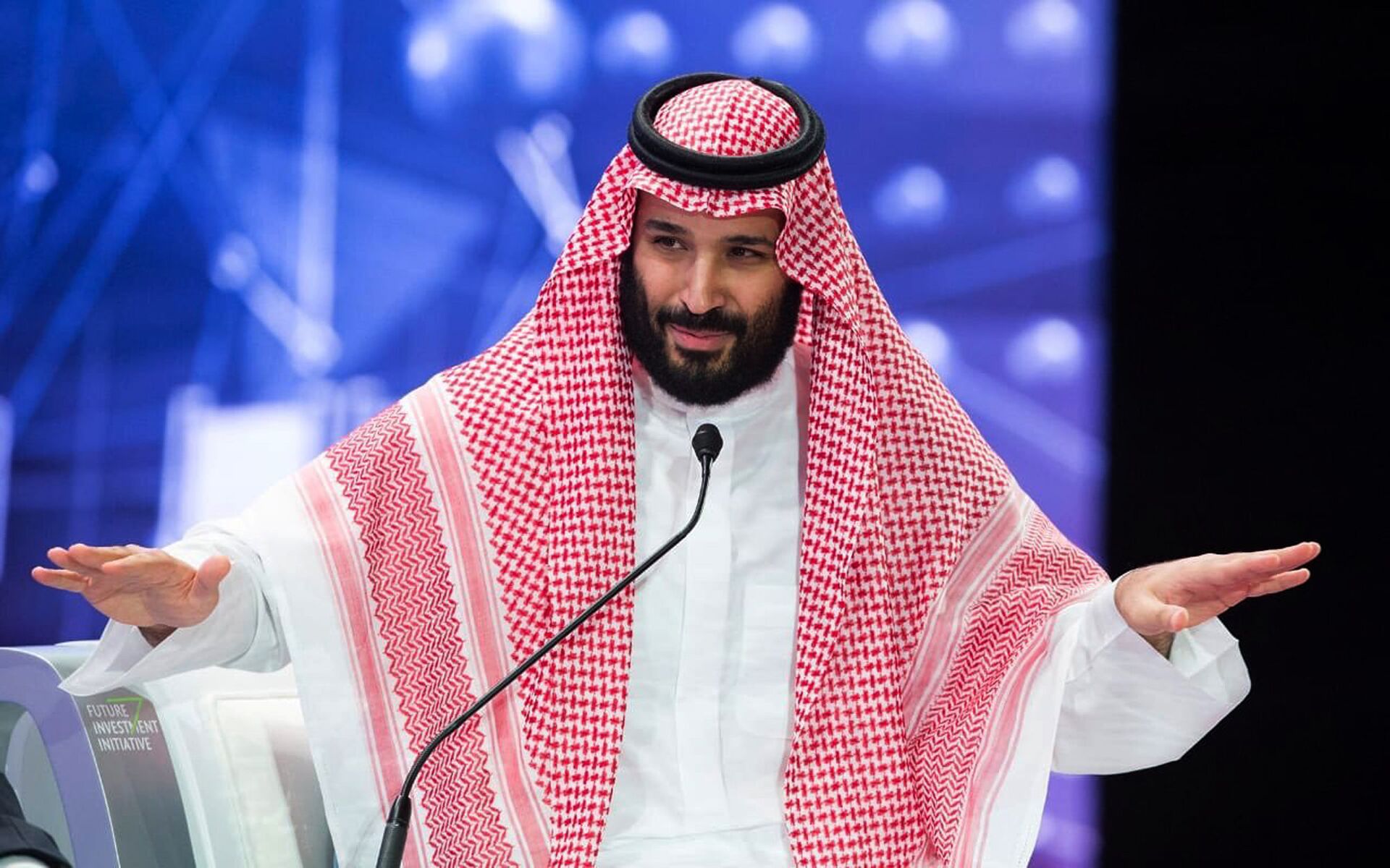 In this photo released by Saudi Press Agency, SPA, Saudi Crown Prince, Mohammed bin Salman addresses the Future Investment Initiative conference, in Riyadh, Saudi Arabia, Wednesday, Oct. 24, 2018 - Sputnik International, 1920, 09.06.2022