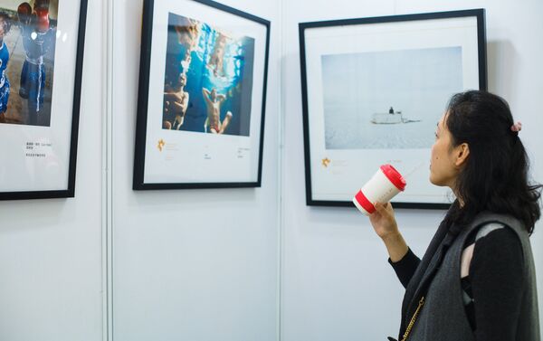 Exhibition of works of winners and prize-winners of a competition of Andrey Stenin in Shanghai - Sputnik International