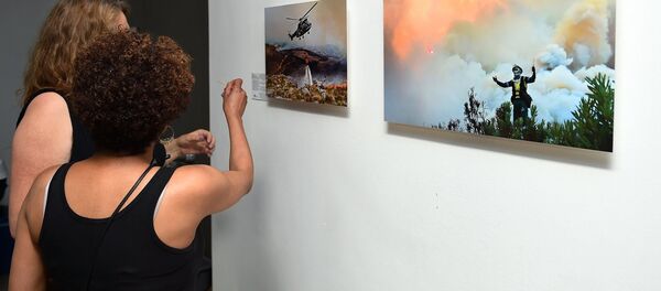 Opening of an exhibition of winners of a competition of Andrey Stenin in Cape Town Opening of an exhibition of winners of a competition of Andrey Stenin in Cape Town - Sputnik International