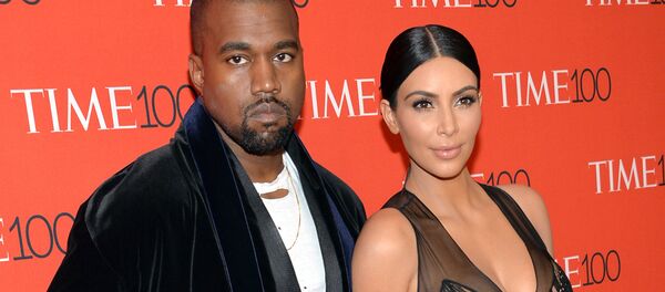 In this April 21, 2015 file photo, Kanye West, left, and Kim Kardashian attend the TIME 100 Gala, in New York. Kardashian and West are expecting a baby boy, the reality TV star's spokesperson confirmed Monday, June 22, 2015. In this April 21, 2015 file photo, Kanye West, left, and Kim Kardashian attend the TIME 100 Gala, in New York. Kardashian and West are expecting a baby boy, the reality TV star's spokesperson confirmed Monday, June 22, 2015. - Sputnik International